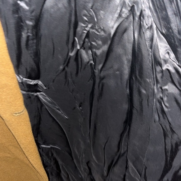 Womens Adolfo Classics 100% Wool Brown Trench Coat Size 10 Hardly worn Like New. - Picture 9 of 11